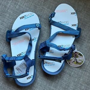 Xero Shoes Z-Trail EV Hiking Sandals Barefoot Zero Drop NWT 9
